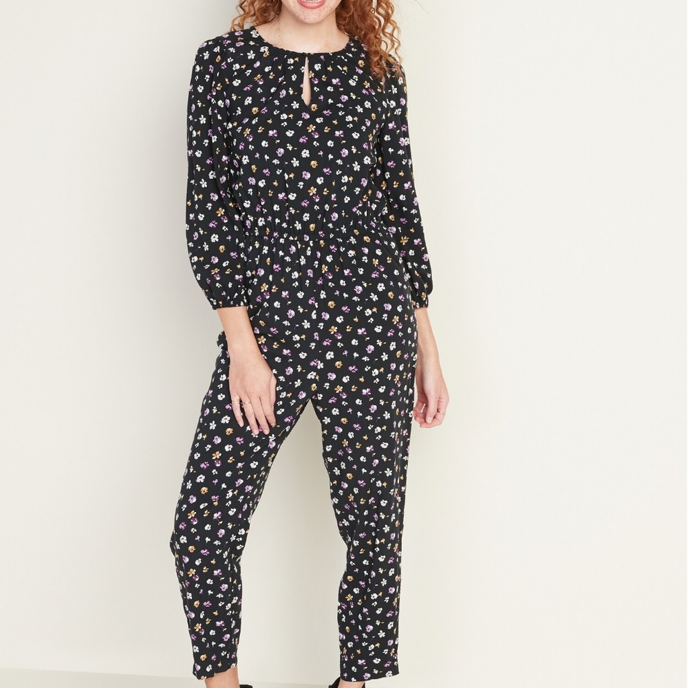 Brand New Floral Old Navy Summer Jumpsuit